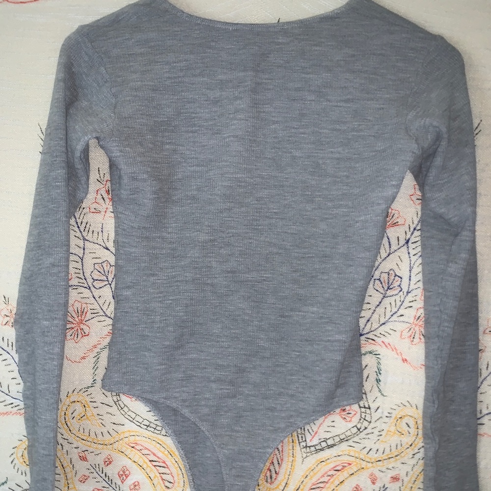 Brandy Melville grey body suit - Picture 3 of 3